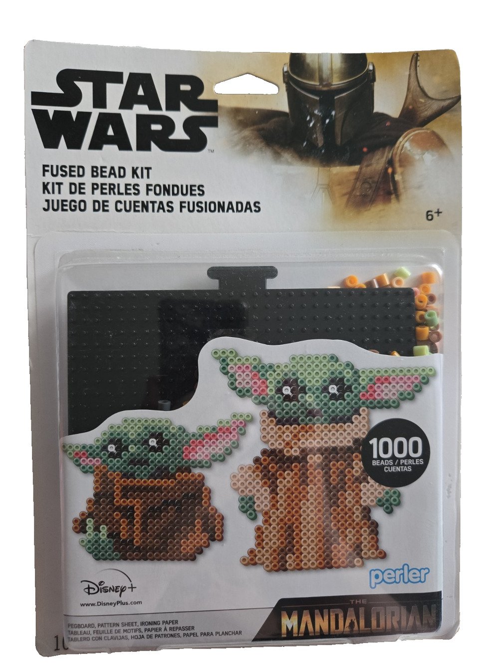 Perler The Mandalorian Baby Yoda Star Wars Fuse Bead Blister Kit New Sealed